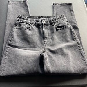 American Eagle Women’s Faded Black Stretch Jeans Size 4